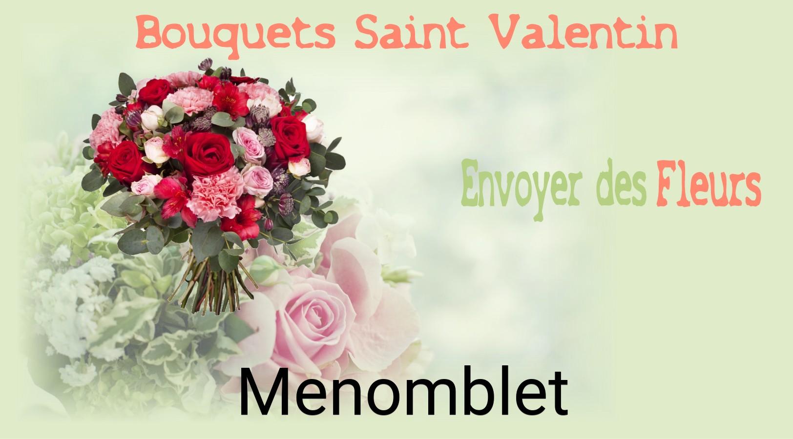 Roses de Saint-Valentin livrées à Menomblet